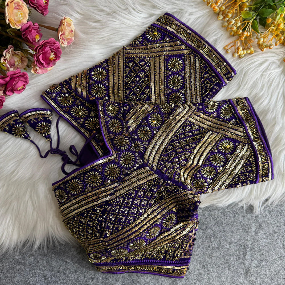 Heavy Handwork Bridal Blouse