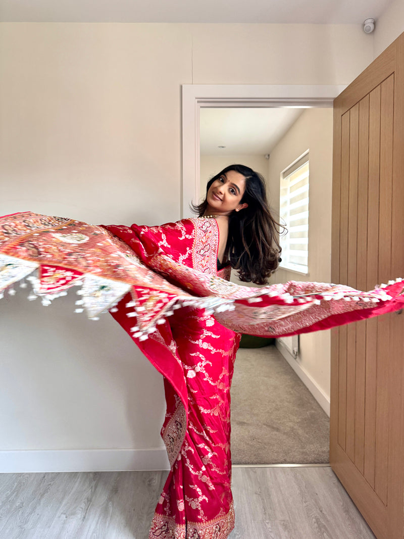 111 Sindoor red
