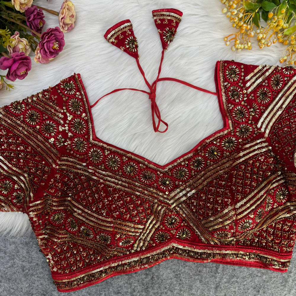 Heavy Handwork Bridal Blouse