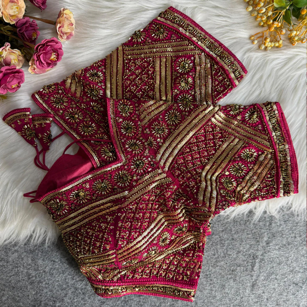 Heavy Handwork Bridal Blouse