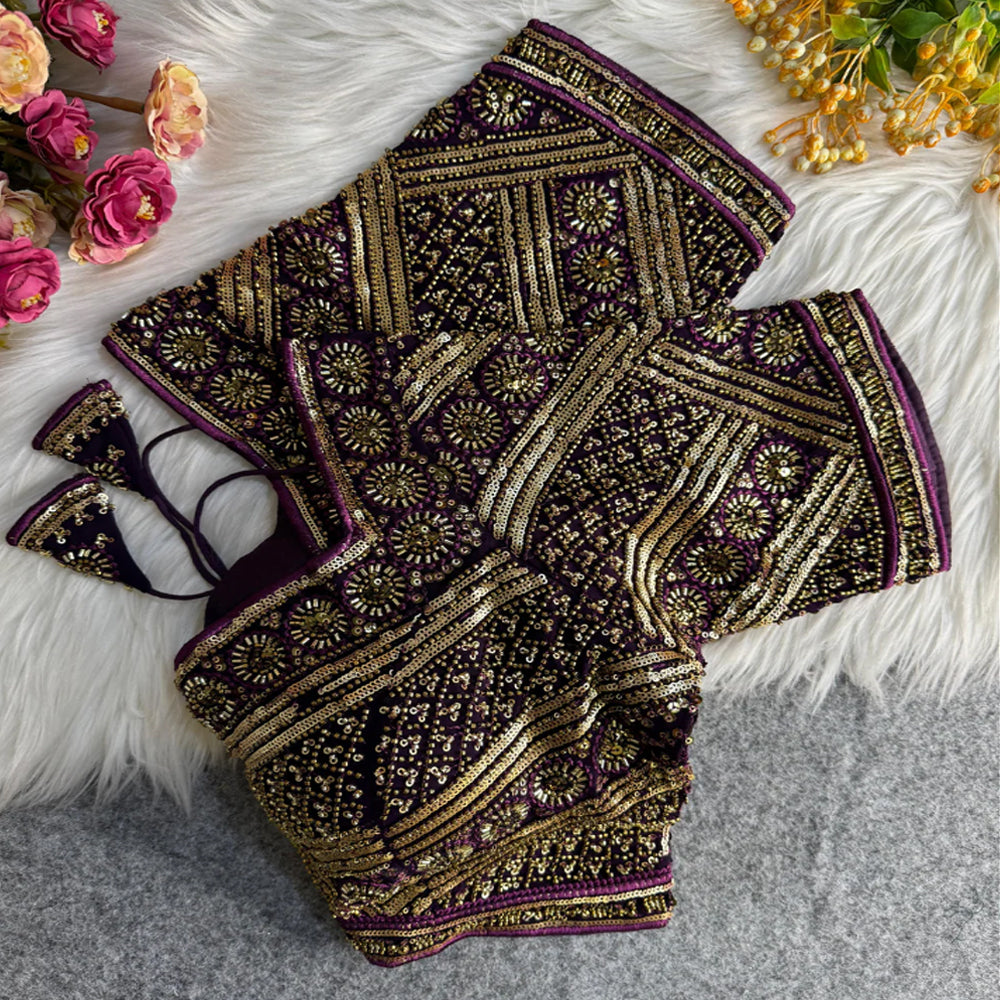 Heavy Handwork Bridal Blouse